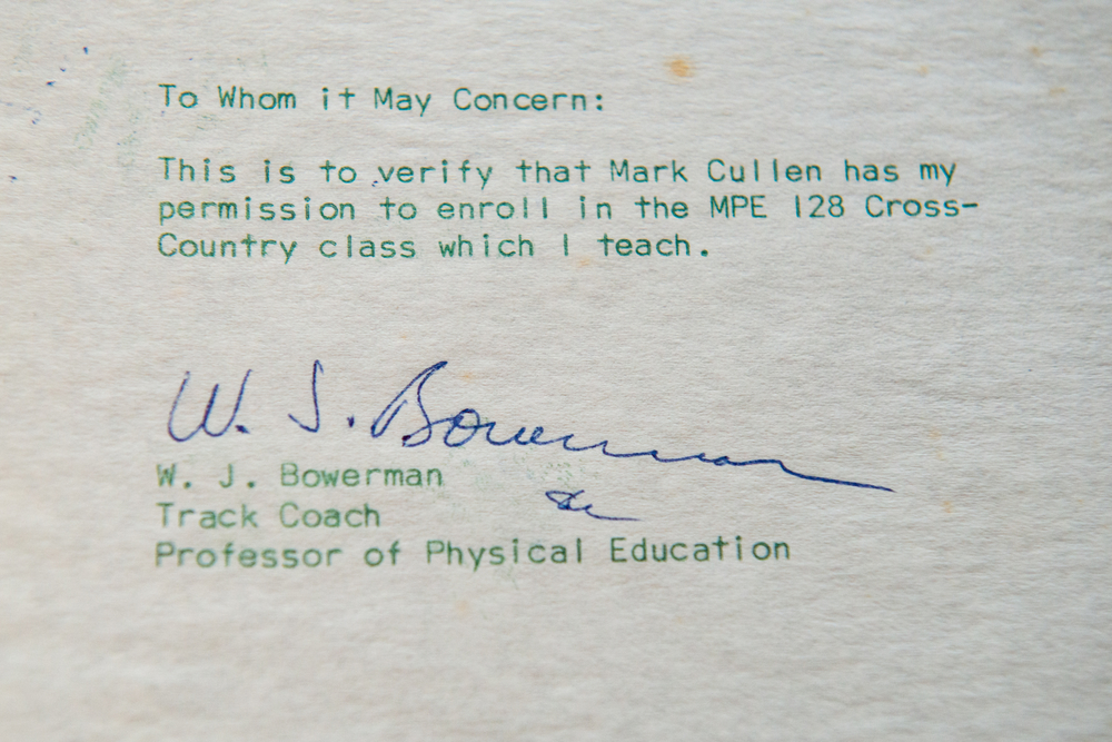 Bill Bowerman 4 (2) - Autograph | Bill Bowerman