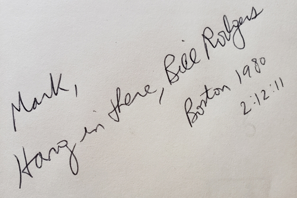 Autographs 32 - Bill Rodgers | Autographs & Signatures