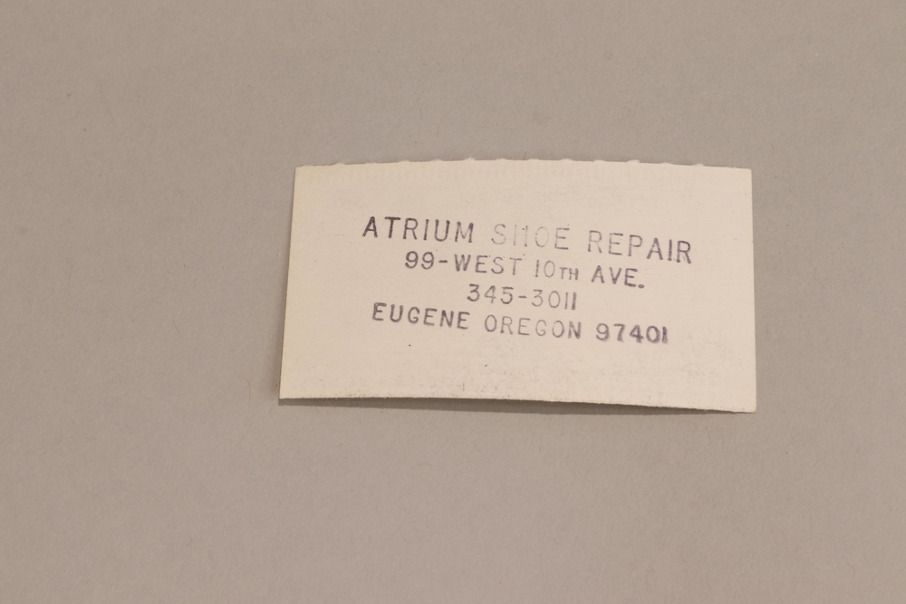 Blue Ribbon Sports 15 - Atrium Shoe Repair Receipt #4239 | Blue Ribbon Sports