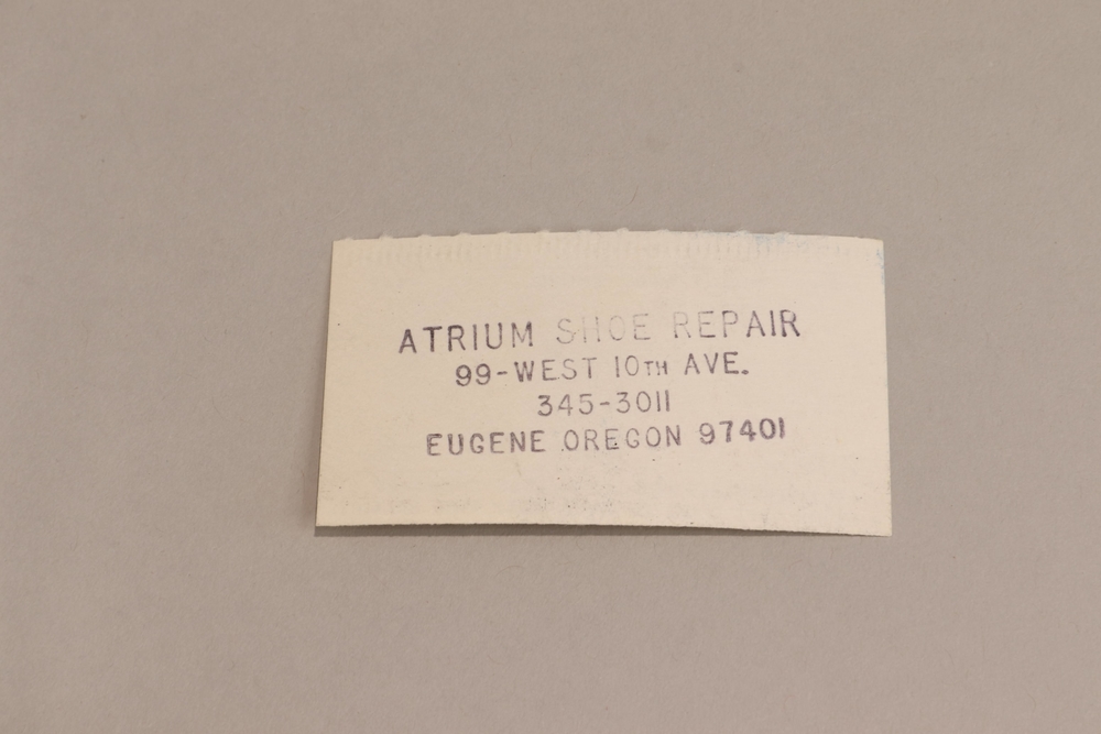 Blue Ribbon Sports 16 - Atrium Shoe Repair Receipt #4240 | Blue Ribbon Sports