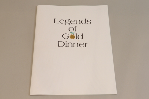 Autographs 4 - Legends of Gold Program Cover | Autographs & Signatures