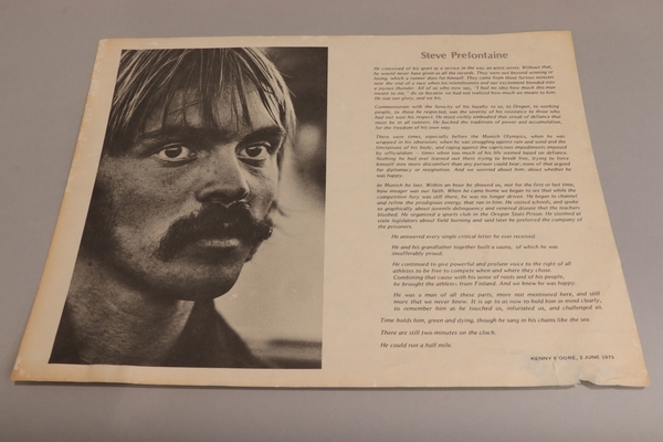 Pre 34 (2) - Memorial Poster copy 2 | Steve Prefontaine