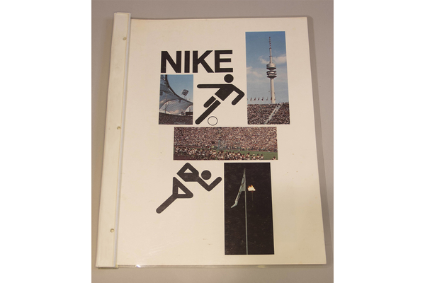 Nike 1 - First Product Catalogue front cover | Nike