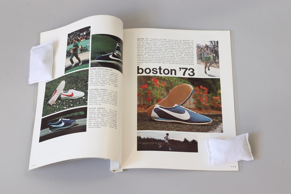 Nike 1 (5+6) - First Product Catalogue - Pre in top center photo - Pages 5+6 | Nike
