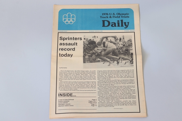 Programs 39 - Day 2 - 1976 Olympic Trials Daily | Programs