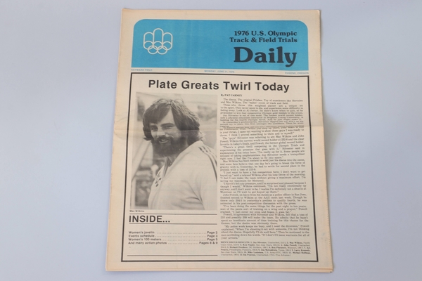 Programs 40 - Day 3 - 1976 Olympic Trials Daily | Programs