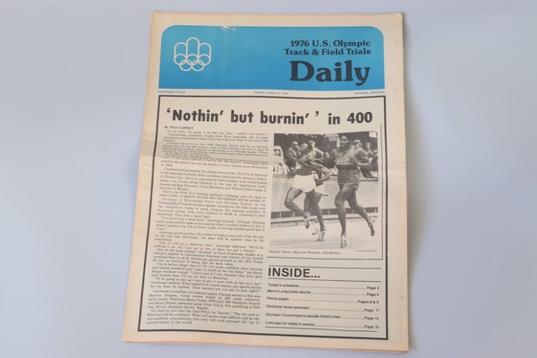 Programs 43 - Day 6 - 1976 Olympic Trials Daily | Programs