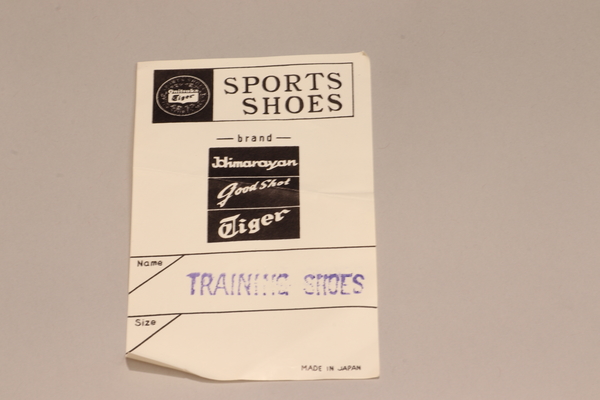 Blue Ribbon Sports 11 - Tiger Shoe Box Label 2 | Blue Ribbon Sports