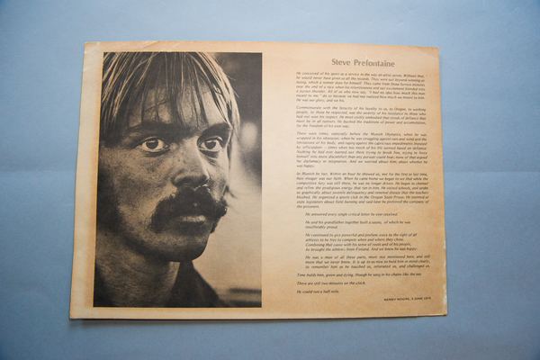 Pre 34 - Memorial Poster copy 1 | Steve Prefontaine