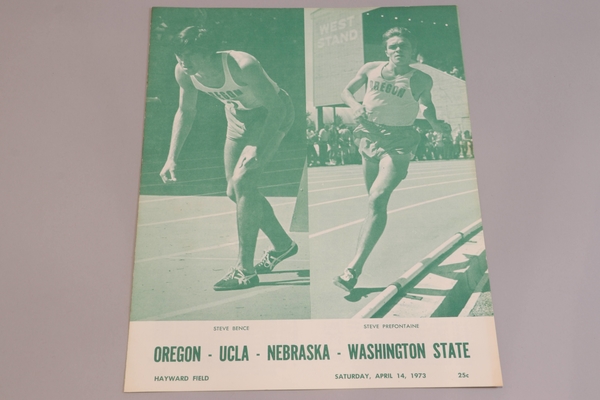 Programs 23 + Pre 19 - Oregon-UCLA-Nebraska-Washington State - 4/14/73 - 2 copies | Programs