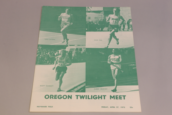 Programs 24 - Oregon Twilight Meet '73 #1  4/27/73 - 2 copies | Programs