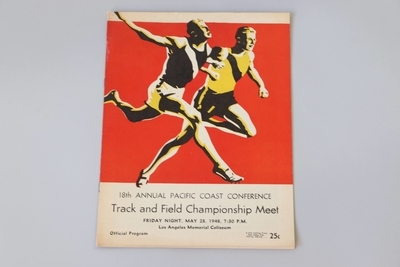 Programs 1 - 18th Annual Pacific Coast Conference Track+Field Meet - 5/28/1948 | Programs