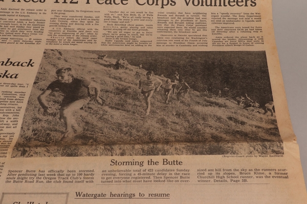 Publications 21 Eugene Register Guard Storming The Butte 7 9 1973 Publications 21 Eugene Register Guard Storming The Butte 7 9 1973