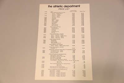 Image Blue Ribbon Sports 3 (2) - The Athletic Department Price List Back Side