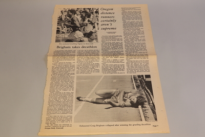 Image Pubs 18 - Oregon Daily Emerald 5/21/1973 Brigham; 