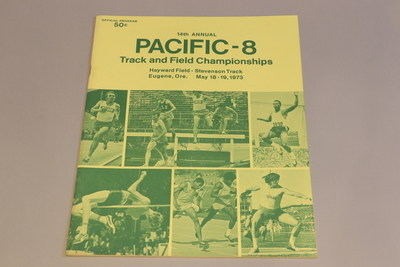 Image Programs 26 - Pacific 8 Track and Field Championships - 5/18-19/1973 - 2 copies