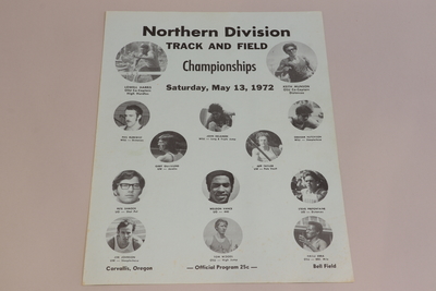 Image Programs 16 + Pre 17 - Northern Division (Pac-8) Track and Field Championships - 5/13/72