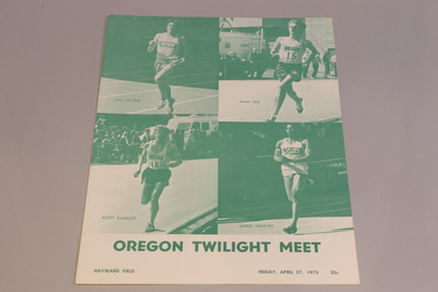 Image Programs 24 - Oregon Twilight Meet '73 #1  4/27/73 - 2 copies